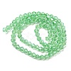 Transparent Electroplate Glass Beads Strands LS-EGLA-A039-T3mm-A24-2
