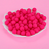 Round Silicone Focal Beads SI-JX0046A-18-3