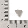 304 Stainless Steel Charms STAS-S144-01P-D-3