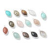 Mixed Gemstone Pendants G-B009-01-1