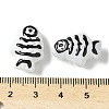Baking Paint Glass Enamel Beads BLOW-D300-04G-4