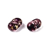 Picasso Spray Painted Glass Seed Beads SEED-T006-04-23-5