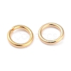 Rack Plating Brass Open Jump Rings KK-O139-18P-G-2
