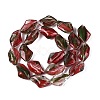 Handmade Lampwork Beads Strands LA-N046-02G-2