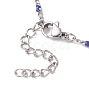 304 Stainless Steel Rosary Bead Necklaces NJEW-JN05775-4