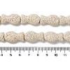 Fish Dyed Natural Lava Rock Beads Strands G-O126-01A-13-4