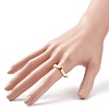 Glass Seed Beads Stretch Finger Rings for Women RJEW-JR00519-3