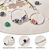 Adjustable Braided Nylon Cord Macrame Pouch Bracelet Making AJEW-SW00013-16-3