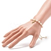 Adjustable Natural Pearl Beads Slider Bracelets BJEW-JB06531-02-3