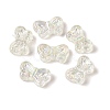 UV Plating Transparent Acrylic Beads OACR-G036-14D-1