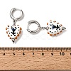 Brass Hoop Dangle Earrings KK-CBA8324-26P-02-5