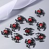 Halloween Alloy Rhinestone Pendants PW-WG39EB4-01-3