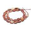 Natural Jasper Beads Strands G-F477-21-14x10mm-2