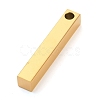 Ion Plating(IP) 304 Stainless Steel Pendants STAS-G208-04G-1