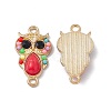 Alloy Connector Charms FIND-A024-37G-1