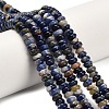 Natural Sodalite Beads Strands G-Z110-B20-2x4mm-1