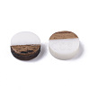 Resin & Wood Cabochons RESI-S358-70-H2-2