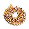 Electroplated Synthetic Moonstone Beads Strands G-F143-A02-M-4