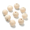 Natural Unfinished Wood Beads WOOD-XCP0001-19I-1