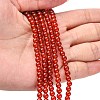 Natural Carnelian Beads Strands X-G-C076-4mm-2A-5