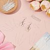 400Pcs rass Flat Head Pins KK-ME0004-83-4