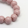 Painted Glass Beads Strands X-DGLA-S071-6mm-B24-4