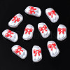3D Printed ABS Plastic Imitation Pearl Beads KY-S163-437-2