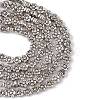 Tibetan Style Flower Alloy Bead Strands X-TIBEB-O007-01-NR-2