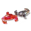 Transparent UV Plating Acrylic Beads X-OACR-H022-07-2