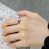 304 Stainless Steel Cuff Open Rings WGA6A67-02-4