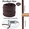 5M Flat Cowhide Leather Cord WL-CL0001-30-2