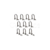 304 Stainless Steel D-Ring Anchor Shackle Clasps STAS-WH0033-56A-7