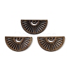 Walnut Wood Pendants WOOD-A025-03-1
