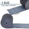 Flat Microfiber Imitation Leather Cord LC-WH0006-07D-01-2