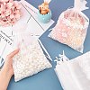 Lace Organza Drawstring Gift Bags OP-WH0009-05-3