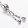 Adjustable Brass Bolo Bracelets BJEW-P200-11P-4