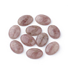 Natural Strawberry Quartz Gemstone Cabochons G-T020-18x25mm-28-1