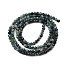 Natural Blue Tourmaline Beads Strands G-G259-D10-2mm-3
