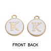 Golden Plated Enamel Alloy Charms ENAM-SZ0001-26A-K-2