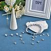 400Pcs 4 Styles Opaque Acrylic Beads SACR-SZ0001-15-5