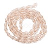 Glass Beads Strands X-GLAA-R026-8x4mm-14-4