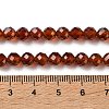 Natural Garnet Beads Strands GG-CBA4941-A04-6mm-5