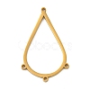 Ion Plating(IP) 304 Stainless Steel Chandelier Component Links STAS-B056-07G-02-1