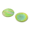 Spray Painted Natural Capiz Shell Pendants X-SSHEL-Z002-01A-2