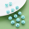 Opaque Acrylic Beads TACR-S154-10F-04-3