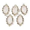 Natural Quartz Crystal Faceted Horse Eye Links G-B126-02G-05-1