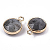 Natural Labradorite Pendants G-T131-101A-3