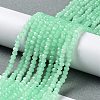Baking Paint Imitation Jade Glass Bead Strands LS-DGLA-A034-J2MM-A22-3
