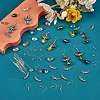 DIY Faceted Beads Earring Making Kit DIY-SZ0007-70-5