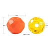500Pcs 5Colors Electroplate Glass Beads EGLA-LS0001-01B-3